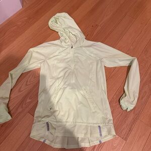 lululemon athletica Light Mint Green Hooded Pullover
